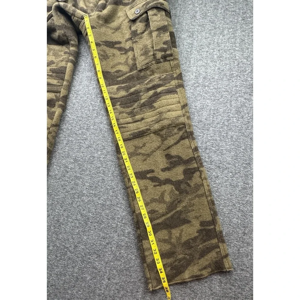 Columbia Cargo Pants Camo Wool Blend‎ Gallatin Range Sz 34x36 Hunting Vtg HM8040